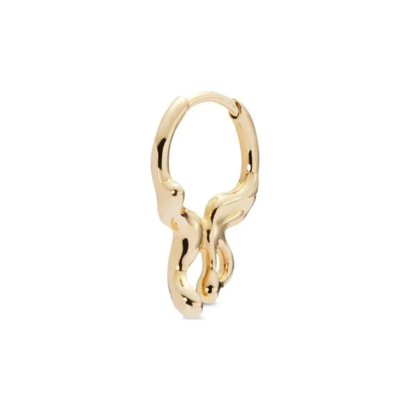 Maria Black 14kt Gold Papillon Huggie Earring-1