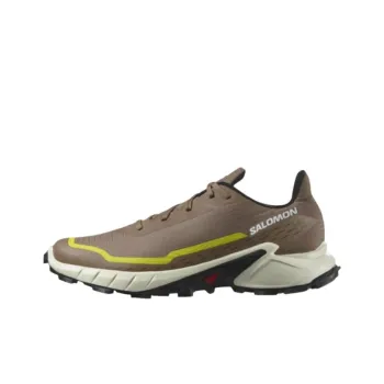 SALOMON ALPHACROSS 5 Anti-Slip Wear-Resistant Low-Top Trail Running Running Shoes Men's Brown
