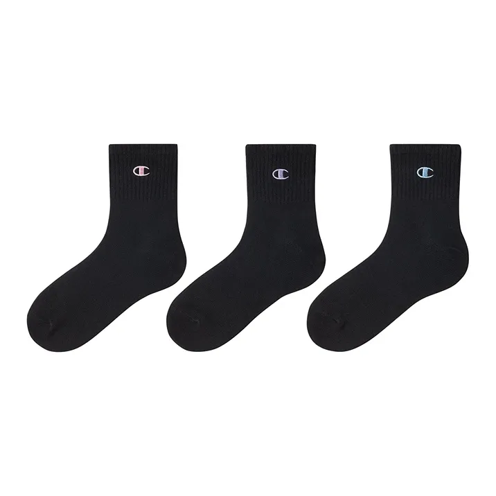 Champion Mid Calf Socks Unisex 3 Pack-1