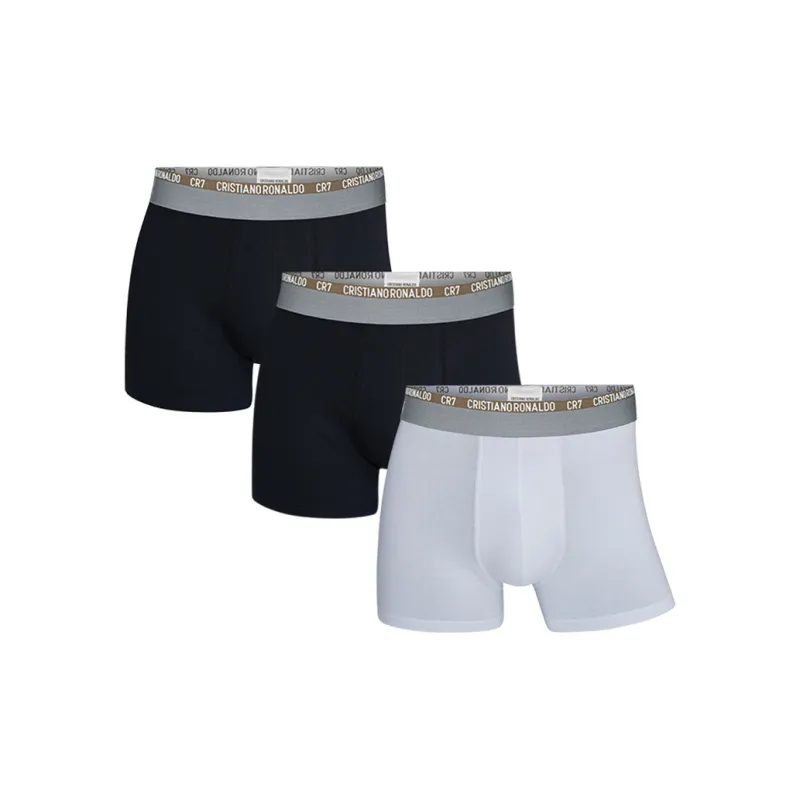 CR7 CRISTIANO RONALDO Underpants Men's 3 Pack Mixed Colors Shopping Bag Included-1