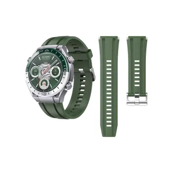 FZRT Huawei Compatibility Watch Band 22mm Liquid Silicone Strap Silicone Material