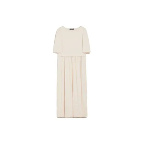 WEEKEND MaxMara Short-Sleeved Dresses Women's Light Brown