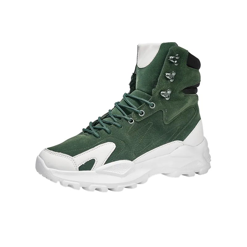 M.M Party Thermal Slip Resistant Crew Snow Boots Men's-18