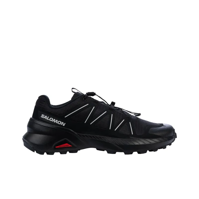 SALOMON Anti Slip Wear Resistant Low Top Running Shoes Men's Black Gray-1