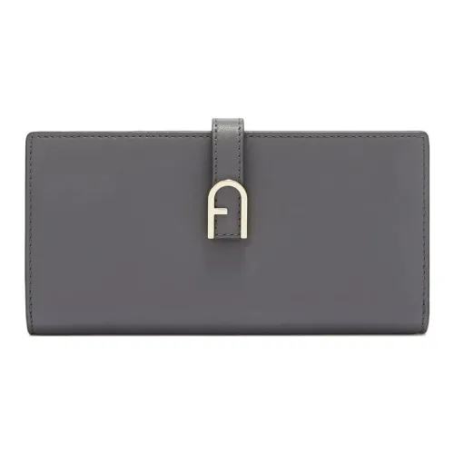 Furla Leather Wallet Extra Large Women's Earth Tone
