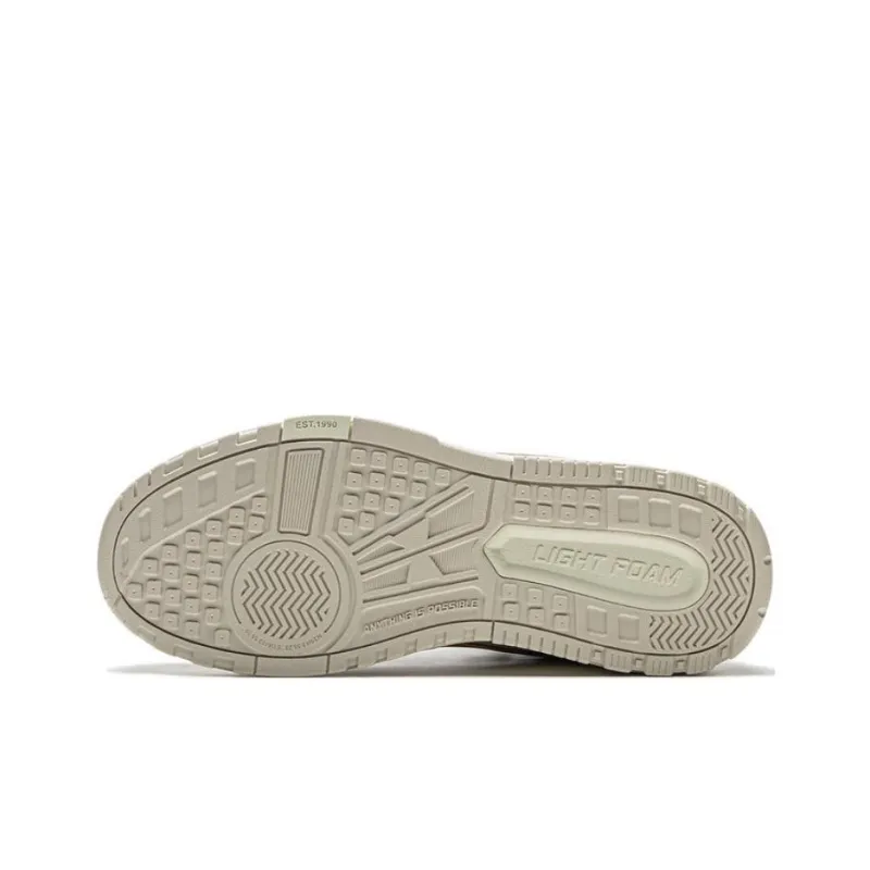 LiNing VIVO MID Anti Slip Wear Resistant Mid Top Skateboard Shoes Men's Umber-4