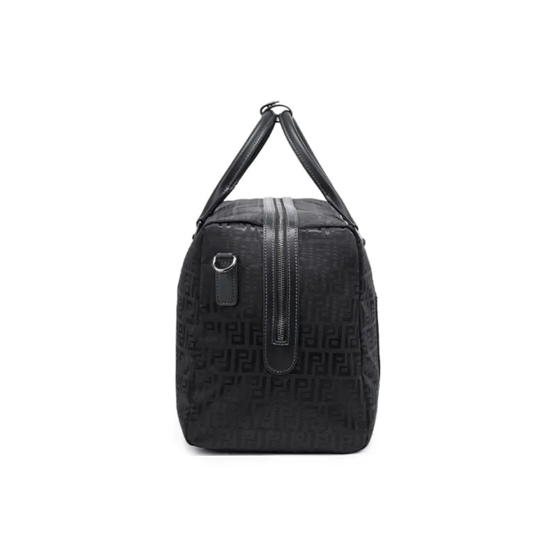 PIERRE CARDIN Fabric Business Luggage Bag Travel Bag Regular Men's Black-2