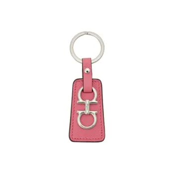 FERRAGAMO Calfskin Keychains Unisex Pink