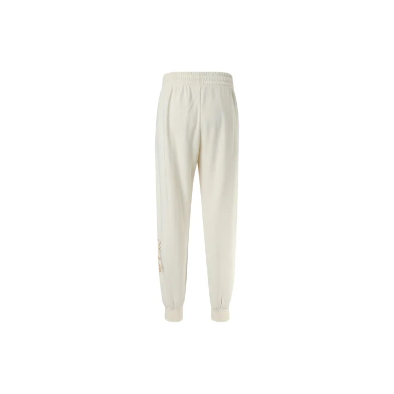 MLB Knitted Sports Pants Unisex Cream-1