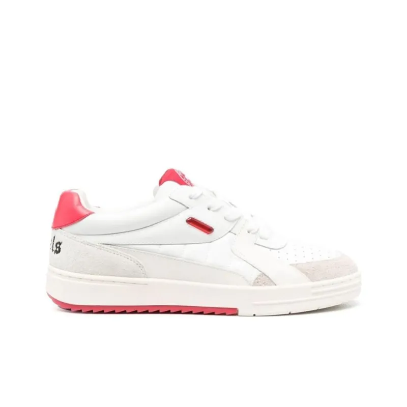 PALM ANGELS Palm University Red Sneakers-1