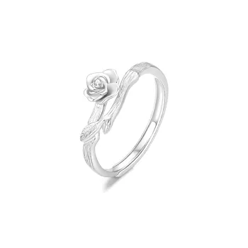FORCHI Sterling Silver Rings Unisex Birthday Gift Girl