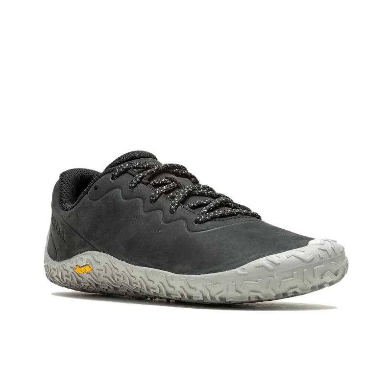 MERRELL Vapor Glove 6 Leather Black Grey Women's-2