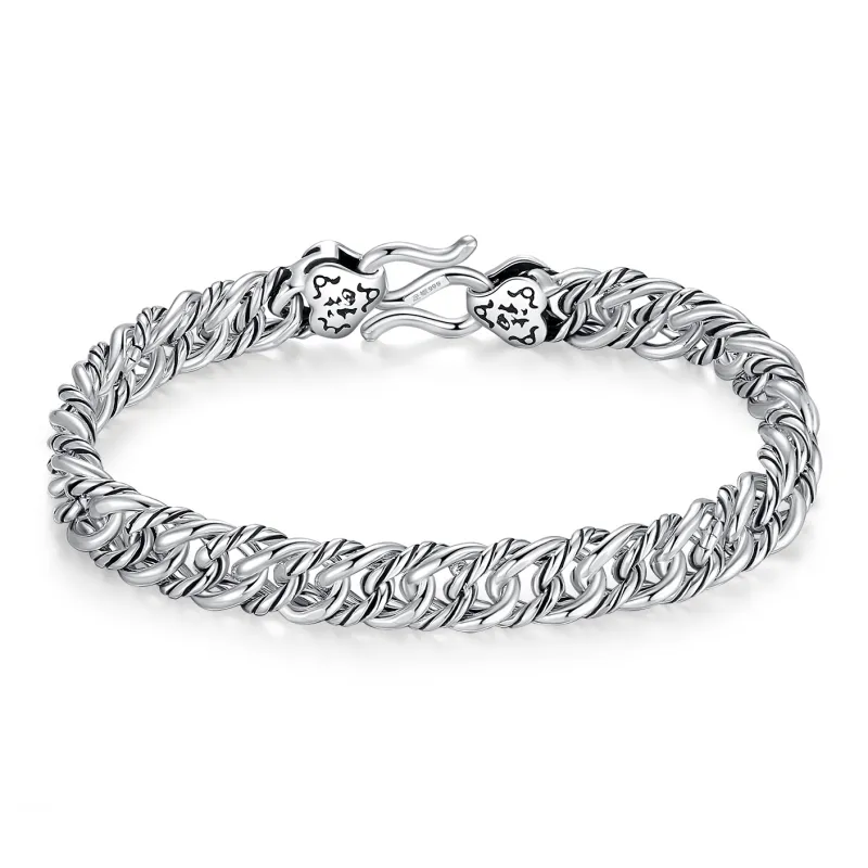 Original Summer 999 Fine Silver Bracelets Unisex-0