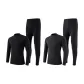 2 Pack[Black Mock Neck+Dark Gray Mock Neck]