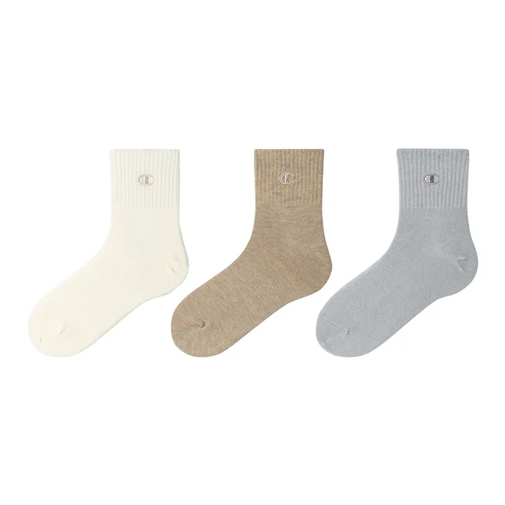 Champion Mid Calf Socks Unisex 3 Pack-2