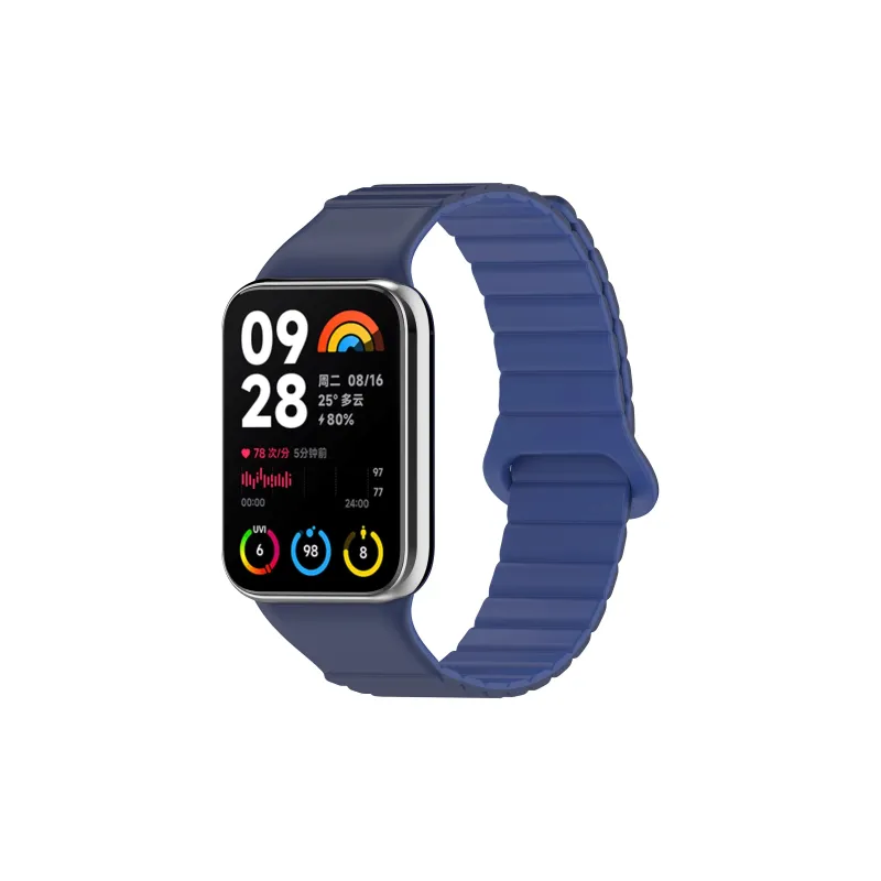 Mr. Strap Xiaomi Compatibility Watch Band Silicone Material-5