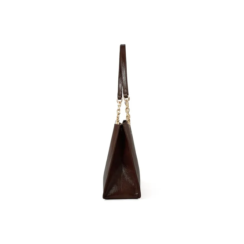 Vigno Synthetic Leather Handbag, Shoulder Bag Regular Women's Coconut Shell Brown/Black/Coffee/Maroon/Yellow Brown-15