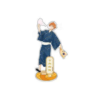 BOOM COMIC Haikyuu!! Yukata Collection Shoyo Hinata Tobio Kageyama Kei Tsukishima Acrylic Stands