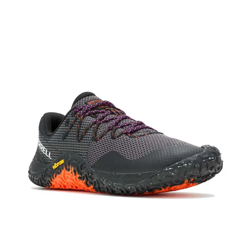 MERRELL Trail Glove 7 Shock Absorbers With Slip Resistant Features Low Top Running Shoes Women's Black-2