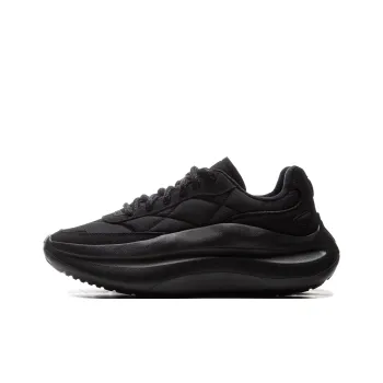 LiNing Cloud Wave Lace Cushioning, Slip Resistant, And Abrasion Resistant Low Top Casual Shoes Women's Black