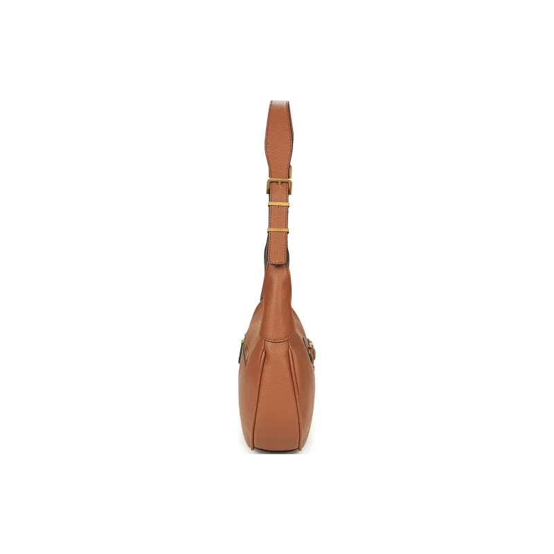 GUESS Synthetic Leather Shoulder Bag Women's Brown-1