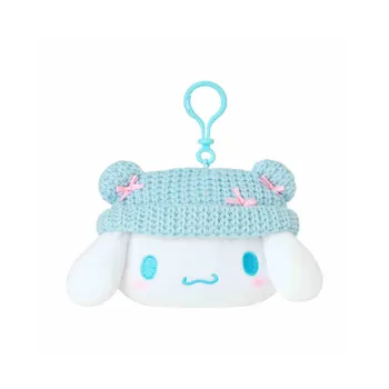 Sanrio Cinnamoroll Head Shape Dolls Plush Pendant 10cm Height