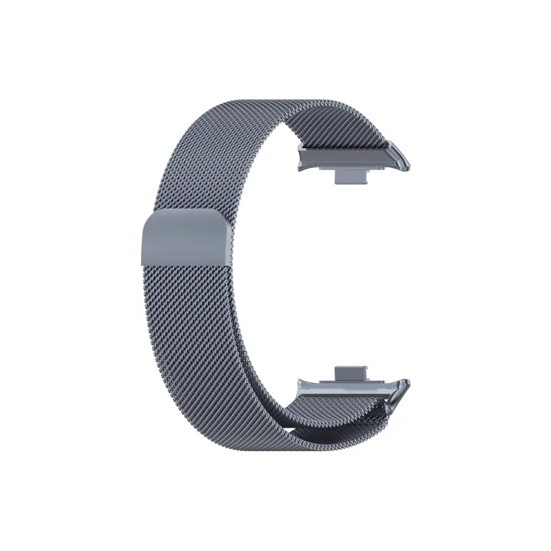 FZRT Xiaomi Compatibility Watch Band Quick Release Integrated Beige Blue Magnetic Steel Band Metal-7