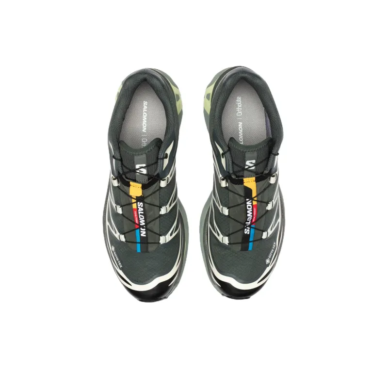 SALOMON XT 6 Gore Tex Black Lime Cream-3