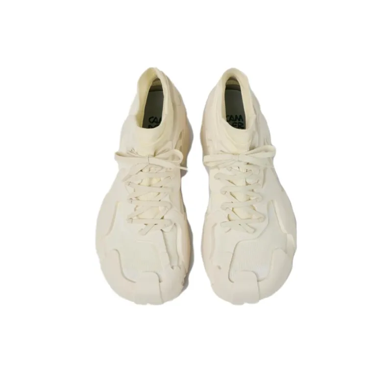 CAMPERLAB Tossu Anti Slip Wear Resistant Mid Top Casual Shoes Unisex Ecru-3