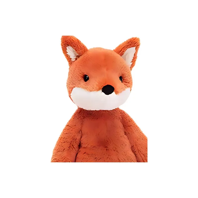 JELLYCAT Forest Animal Collection Soft And Fluffy Fox Dolls Plush Doll 28cm High-1