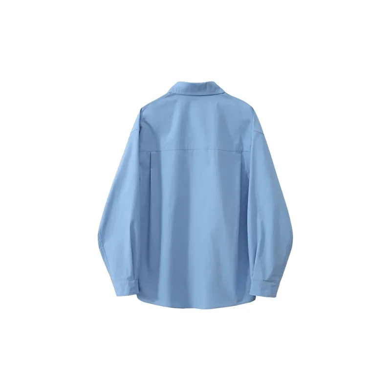 SINGLE MOMENT Shirt Unisex Sky Blue-1