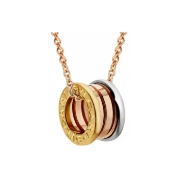 BVLGARI 10's 18kt Yellow Gold B zero Perfect Mistake Necklace