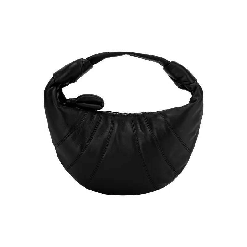 Lemaire Croissant Series Lambskin Croissant Bag Handbag Mini Women's Black-1