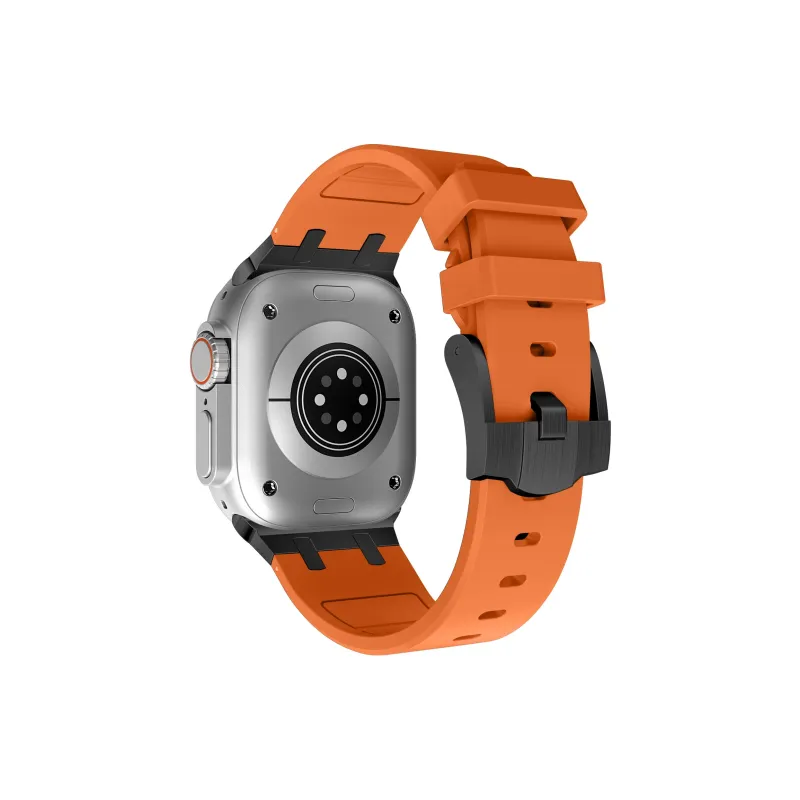 ZHENGGUANG Watch Band Apple Compatibility Silicone Material-4