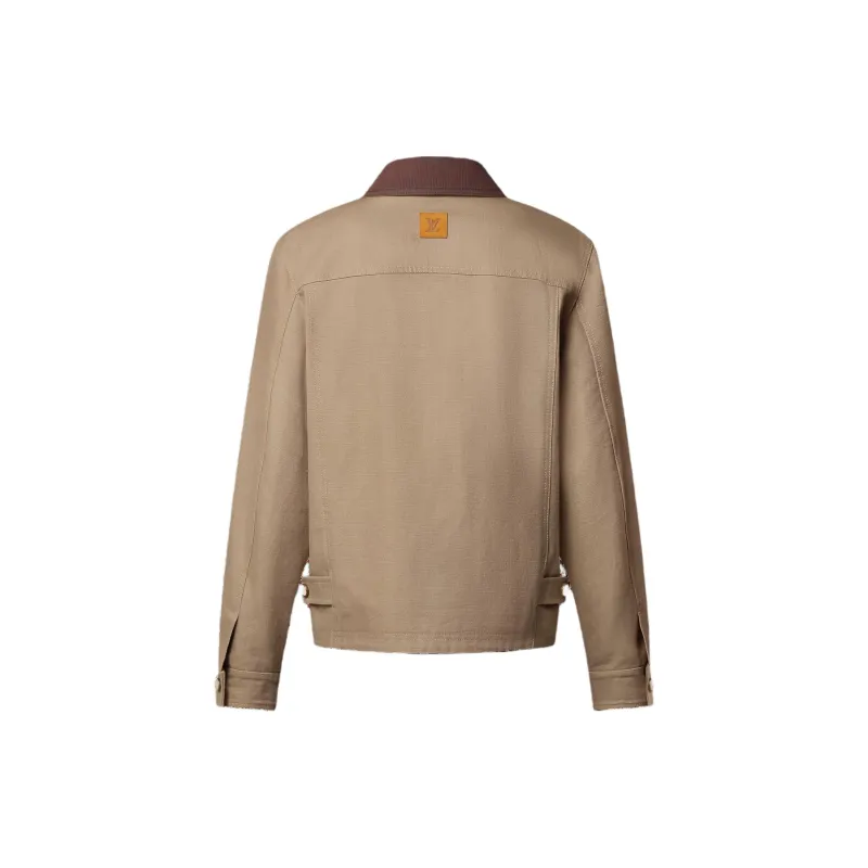LOUIS VUITTON Workwear Cotton Canvas Blouson-1