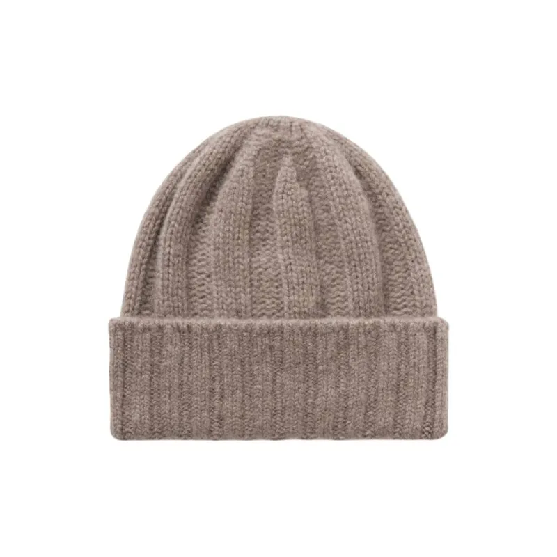 Beams Plus Cashmere Beanies Unisex Beige-0
