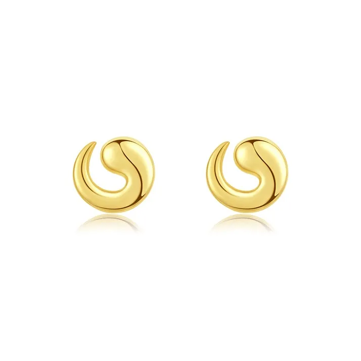 KAiLA S925 Silver Stud Earrings Women's Love Confession Gift Refined Box Style-4