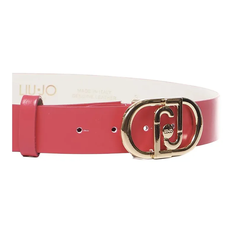 LIU·JO UOMO Eco Leather Belts Women's Magenta -1