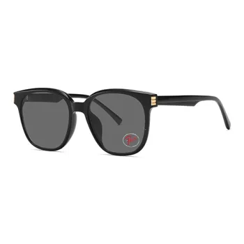 PSACSS Plate Frame With Metal And Plate Square Sunglasses Unisex