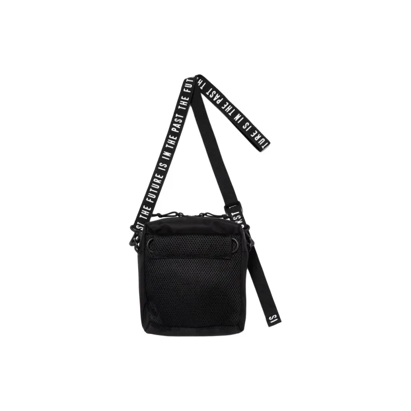 HUMAN MADE Nylon Crossbody Bag, Shoulder Bag Large Size Unisex Black-2