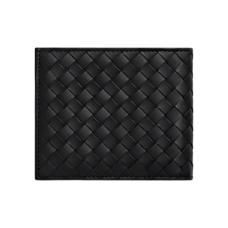 Bottega Veneta Intrecciato Bi Fold Wallet-2