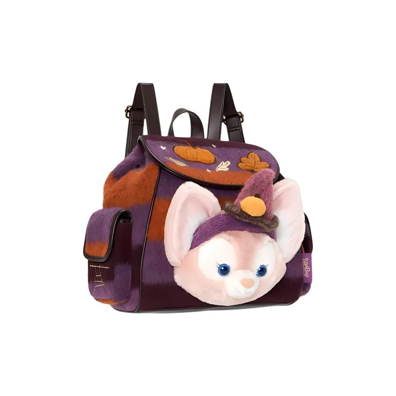 Disney Polyester Backpack Regular Unisex Purple-1
