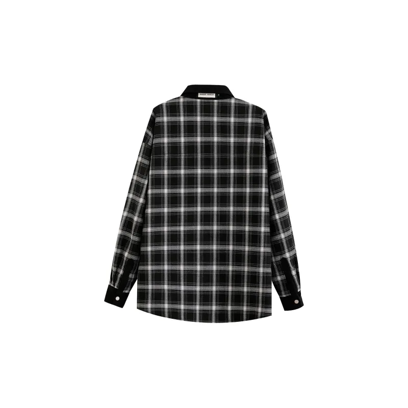 HARDY HARDY Jacket Unisex Levi's & Black & Gray Plaid-1