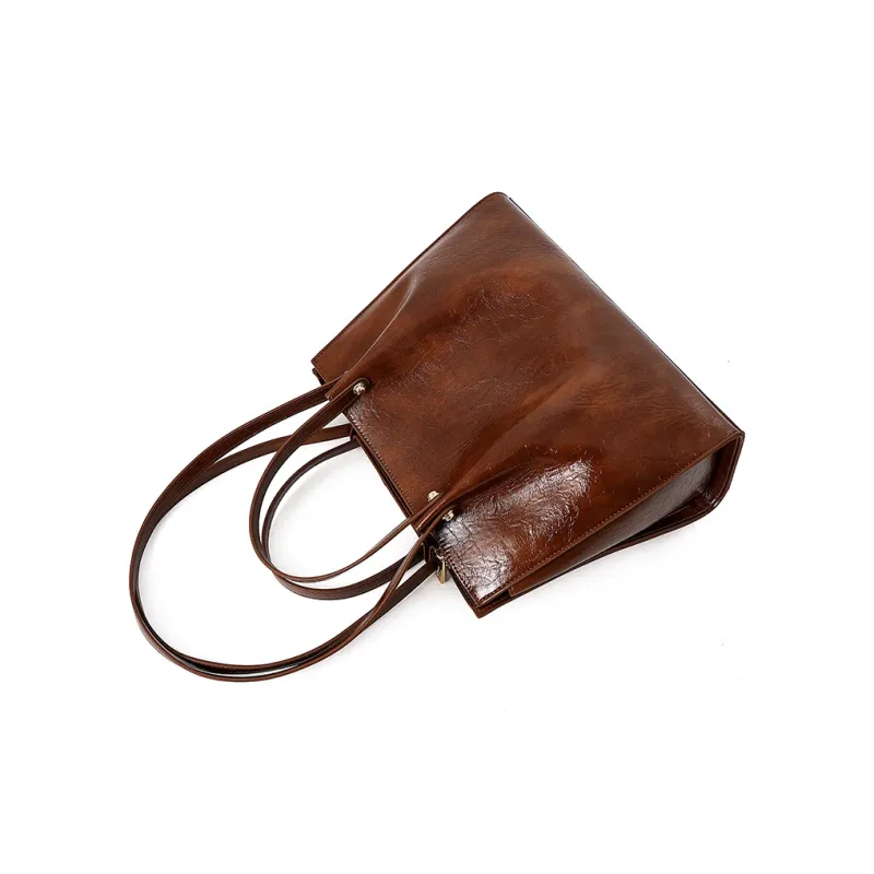 Vigno Synthetic Leather One Shoulder Handbags Regular Women's Black/Brown/Coffee/Burgundy-2