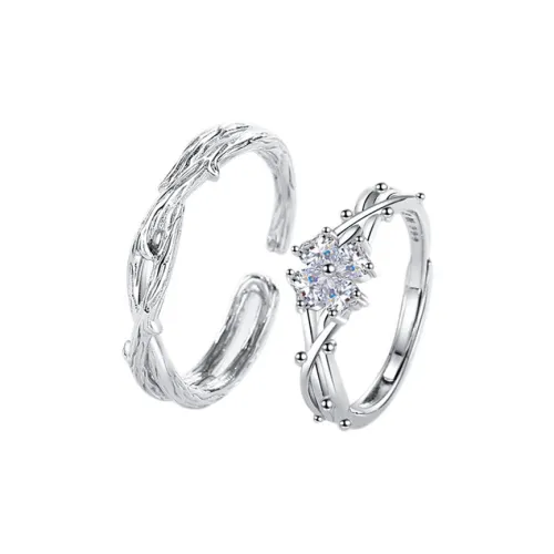 MOVER S999 Fine Silver Rings Unisex