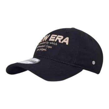 New Era Sheep Wool Baseball Caps Unisex Black