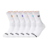 6 Pack (Classic White+Carolina Blue+Pink+Klein Blue+Green+Orange)