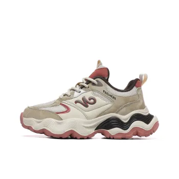 A55 Durable Moisture Wicking Low Top Chunky Sneakers Women's