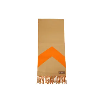 HERMES Casaque Chevron Knit Scarves Unisex