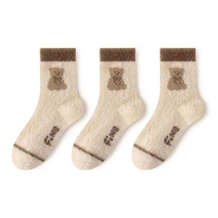 MIIOW Mid Calf Socks Women's Combo Set-19